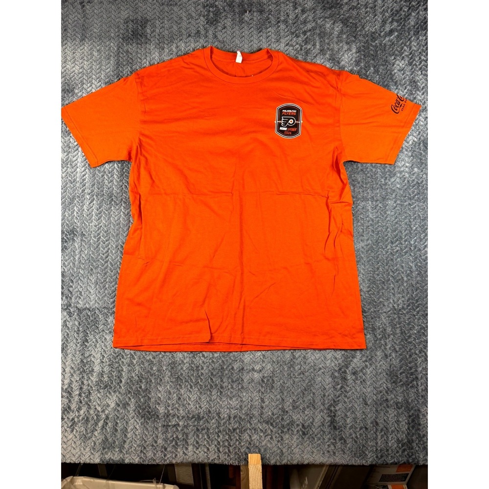 Philadelphia Flyers Shirt Mens XL Orange Originals Ice Hockey NHL‎ Home Opener